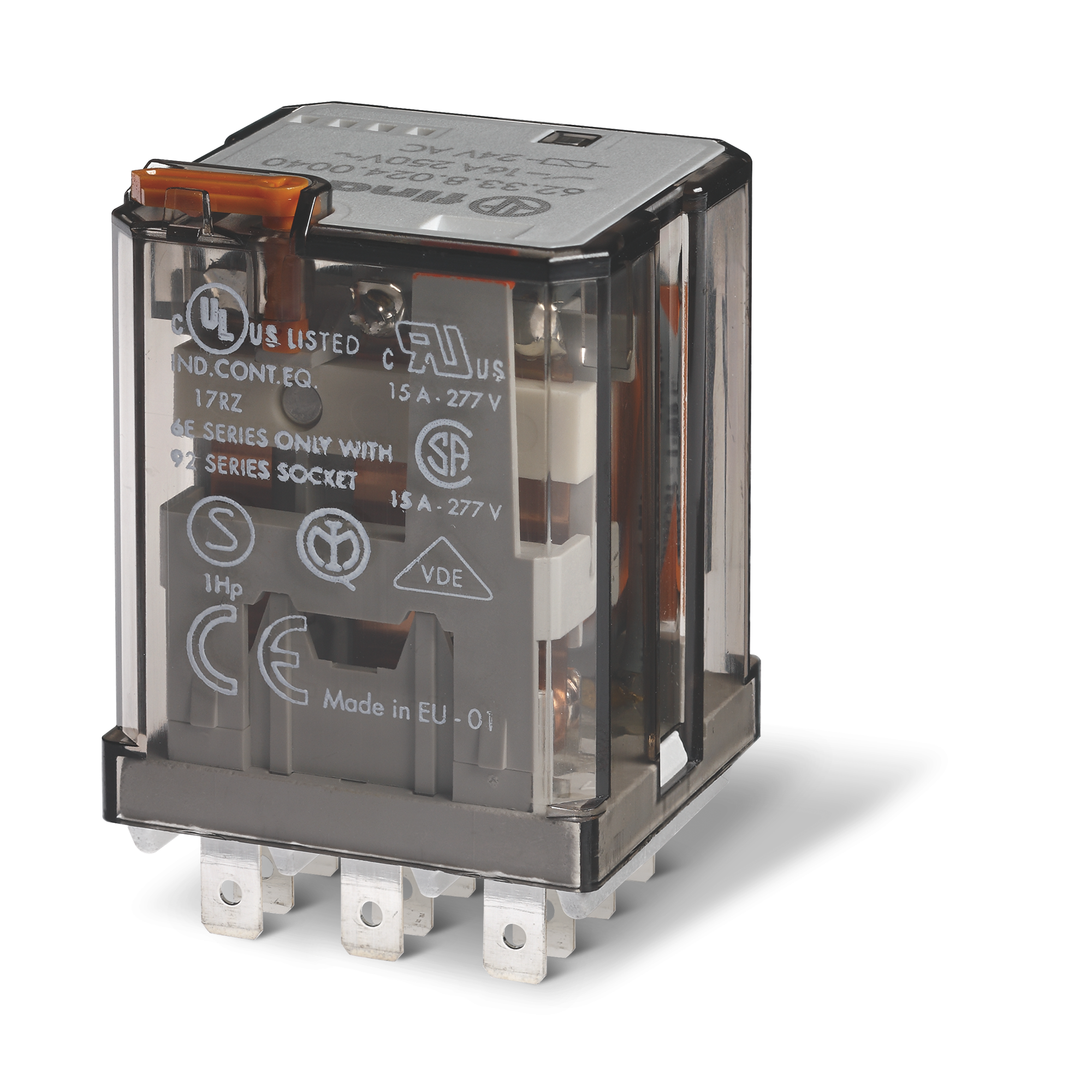 24DC 16A PLUG-IN POWER RELAY 3